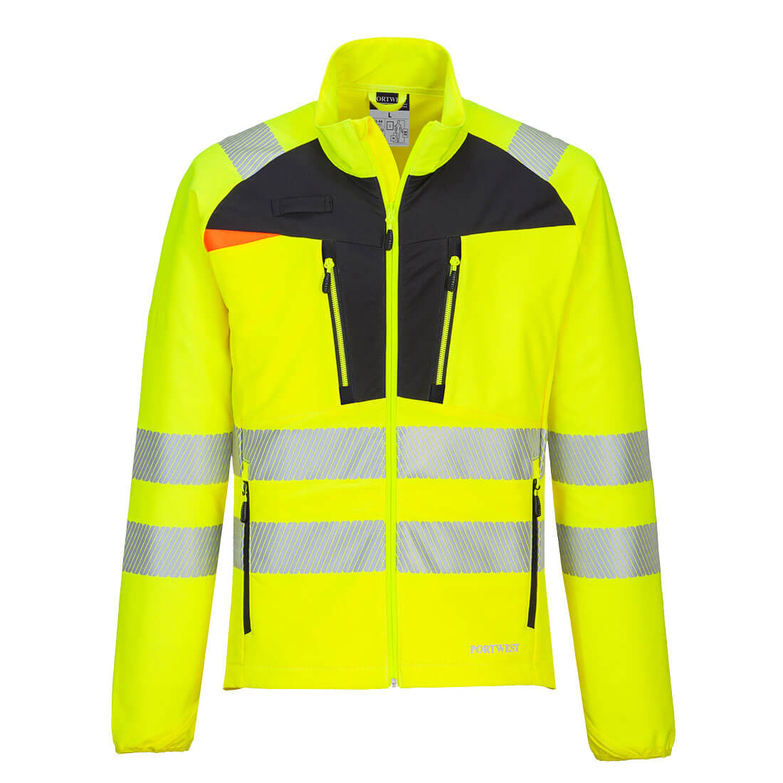 Portwest DX481 DX4 Warnschutz Funktionsjacke – gelb/schwarz