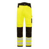 Portwest PW303 PW3 Warnschutz Stretch-Bundhose – gelb/schwarz