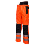 Portwest PW342 PW3 Extreme Warnschutz Regenhose – orange/schwarz
