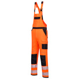 Portwest PW344 PW3 Warnschutz Latzhose – orange/schwarz