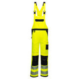 Portwest PW344 PW3 Warnschutz Latzhose – gelb/schwarz