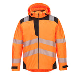 Portwest PW360 PW3 Extreme Warnschutz Regenjacke – orange/schwarz