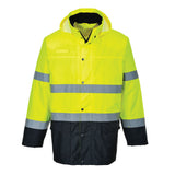 Portwest S166 Traffic Warnschutz Regenjacke gelb – gelb