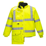Portwest S427 Warnschutz Winterjacke 7in1 gelb – gelb