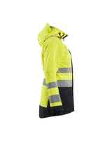 Blåkläder Damen 4472 Warnschutz Winterparka – gelb/schwarz