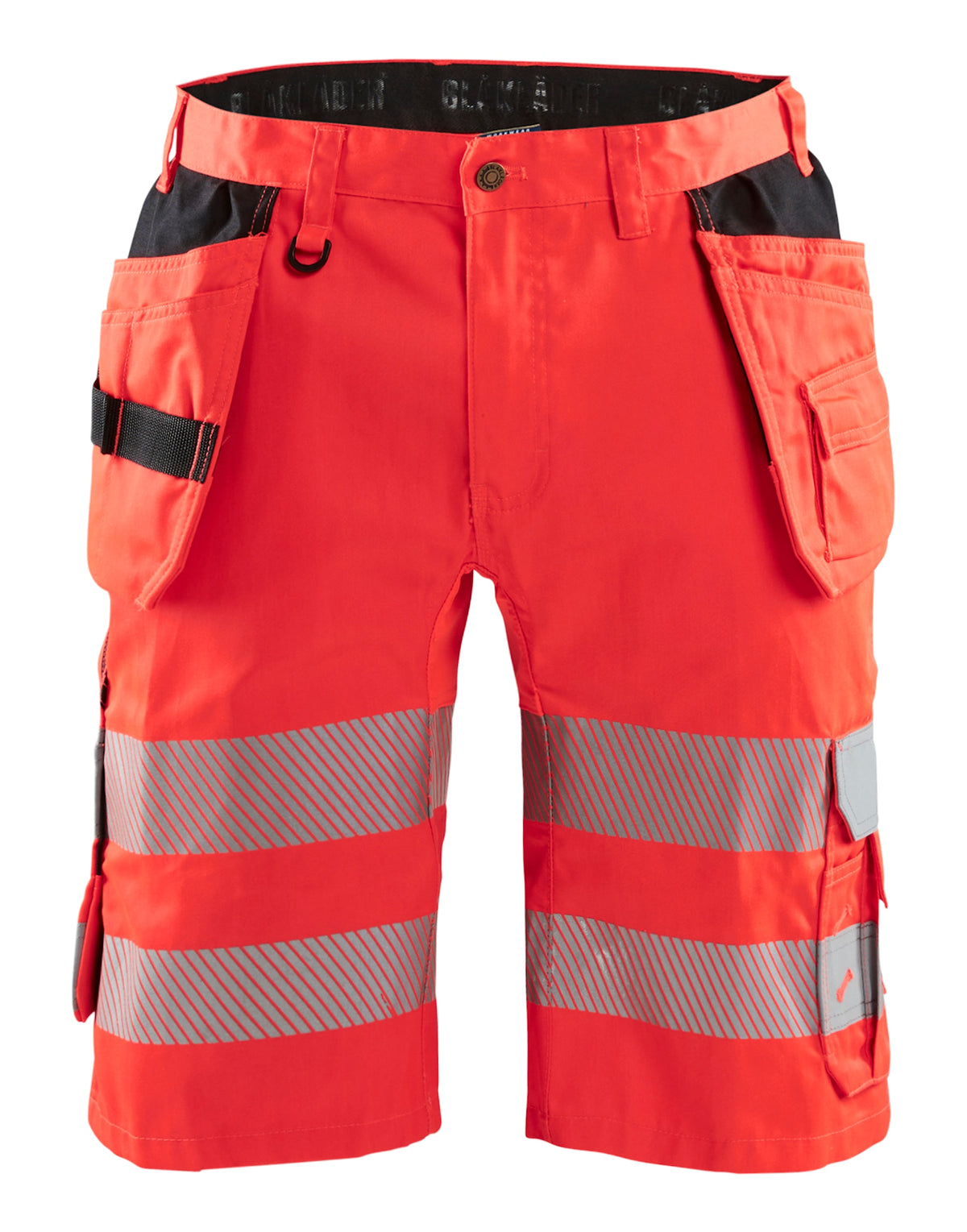 Blåkläder 1586 Warnschutz Stretch Handwerkershorts – rot