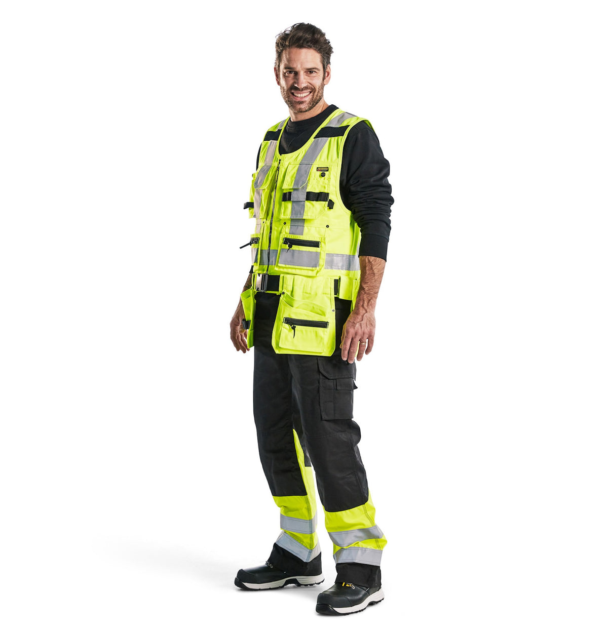 Blåkläder 3032 Warnschutz Montageweste – gelb
