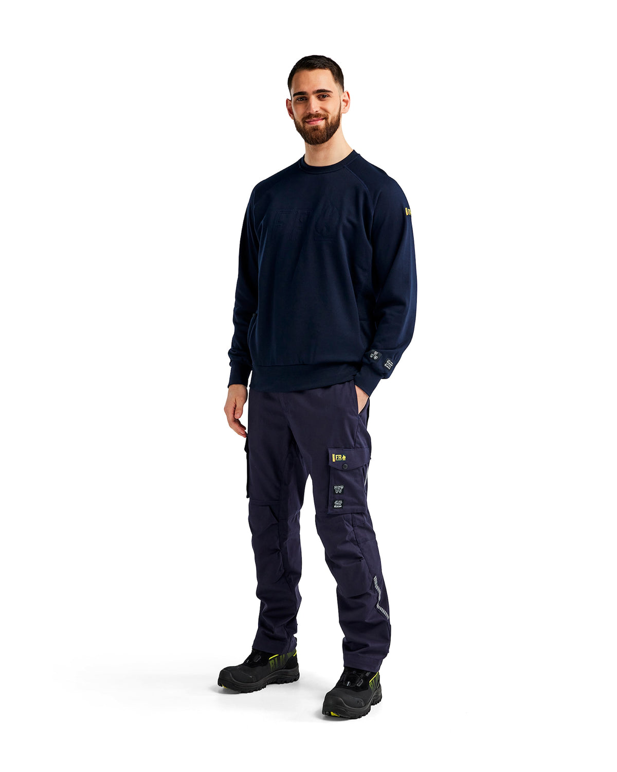 Blåkläder 3477 Multinorm Sweatshirt – marine