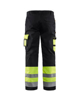 Blåkläder 1584 Warnschutz Bundhose HIGH-VIS – gelb/schwarz