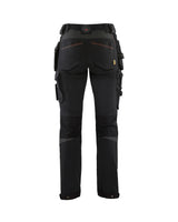 Blåkläder Damen 7192 Stretch Handwerkerhose – schwarz/rot