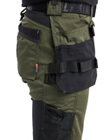 Blåkläder Damen 7133 Arbeitsshorts – waldgrün/schwarz
