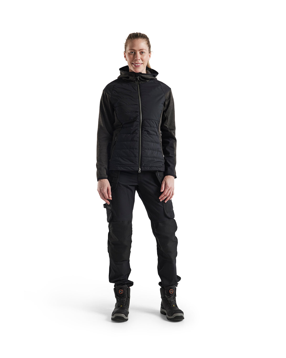 Blåkläder Damen 7192 Stretch Handwerkerhose – schwarz/dunkelgrau