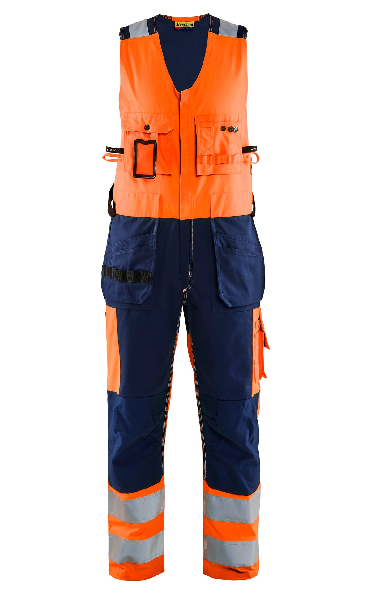 Blåkläder 2653 Warnschutz Kombihose – orange/marine