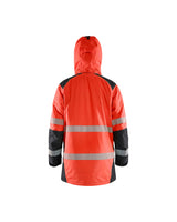 Blåkläder 4457 Warnschutz Winterparka Kl. 3 – rot/schwarz