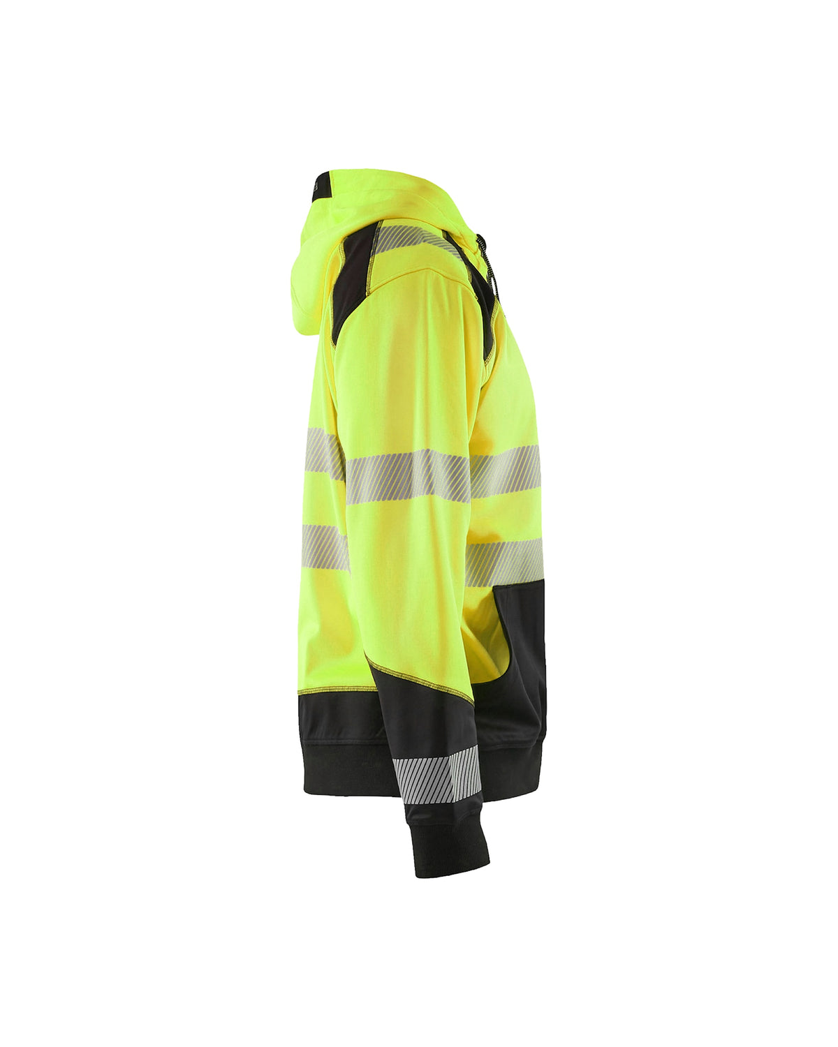 Blåkläder 3546 Warnschutz Kapuzen-Sweatshirt – gelb/schwarz