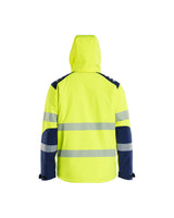 Blåkläder 4400 Blakläd Warnschutz Shoftshell Winterjacke – gelb/marine