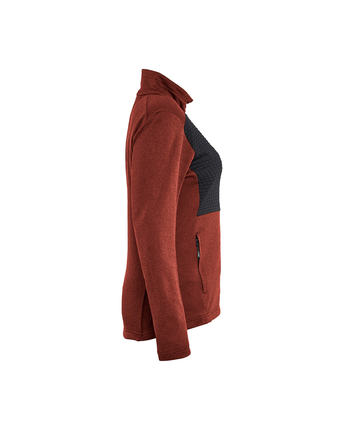 Blåkläder Damen 3549 Sweatjacke – rostrot/schwarz