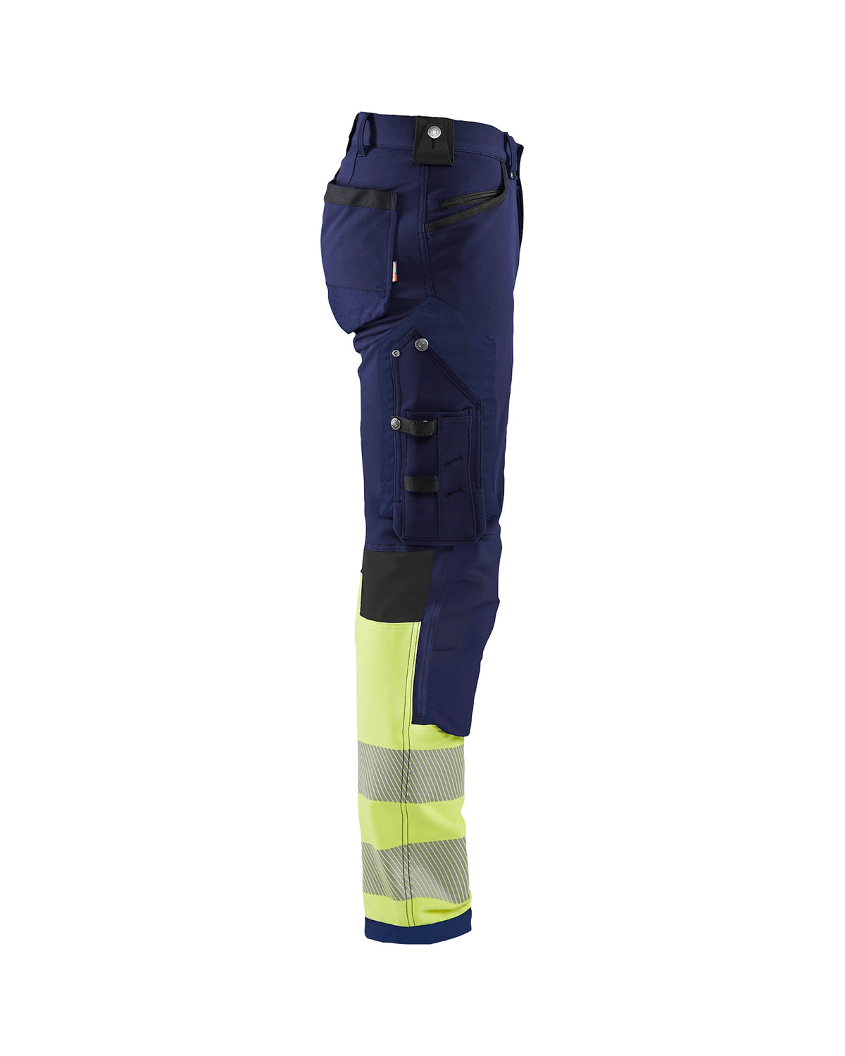Blåkläder 1193 Warnschutz Stretch-Bundhose Kl. 1 – marine/gelb