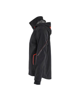 Blåkläder 4483 Softshelljacke – schwarz/rot