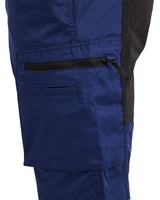 Blåkläder 1449 Service-Shorts Stretch – marine/schwarz