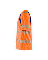Blåkläder 3397 Warnschutz T-Shirt m. UV-Schutz – orange/marine