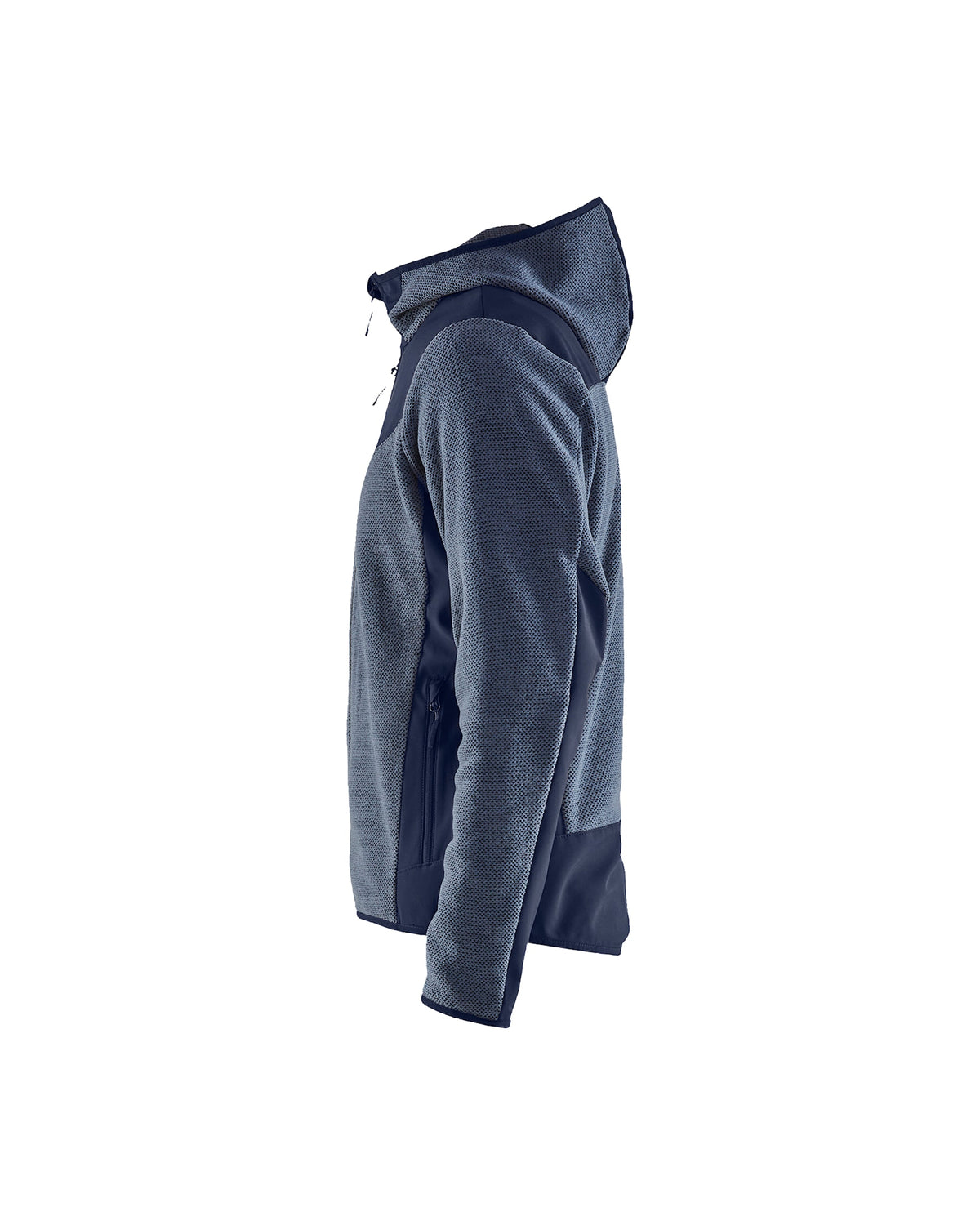 Blåkläder 5940 Strickjacke – taubenblau/dunkelmarine
