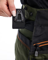 Blåkläder Damen Stretch 7170 Arbeitshose – waldgrün/rost