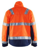 Blåkläder 4862 Warnschutz Winterjacke – orange/marine