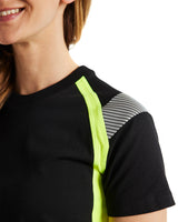 Blåkläder Damen 3402 T-Shirt – schwarz/gelb
