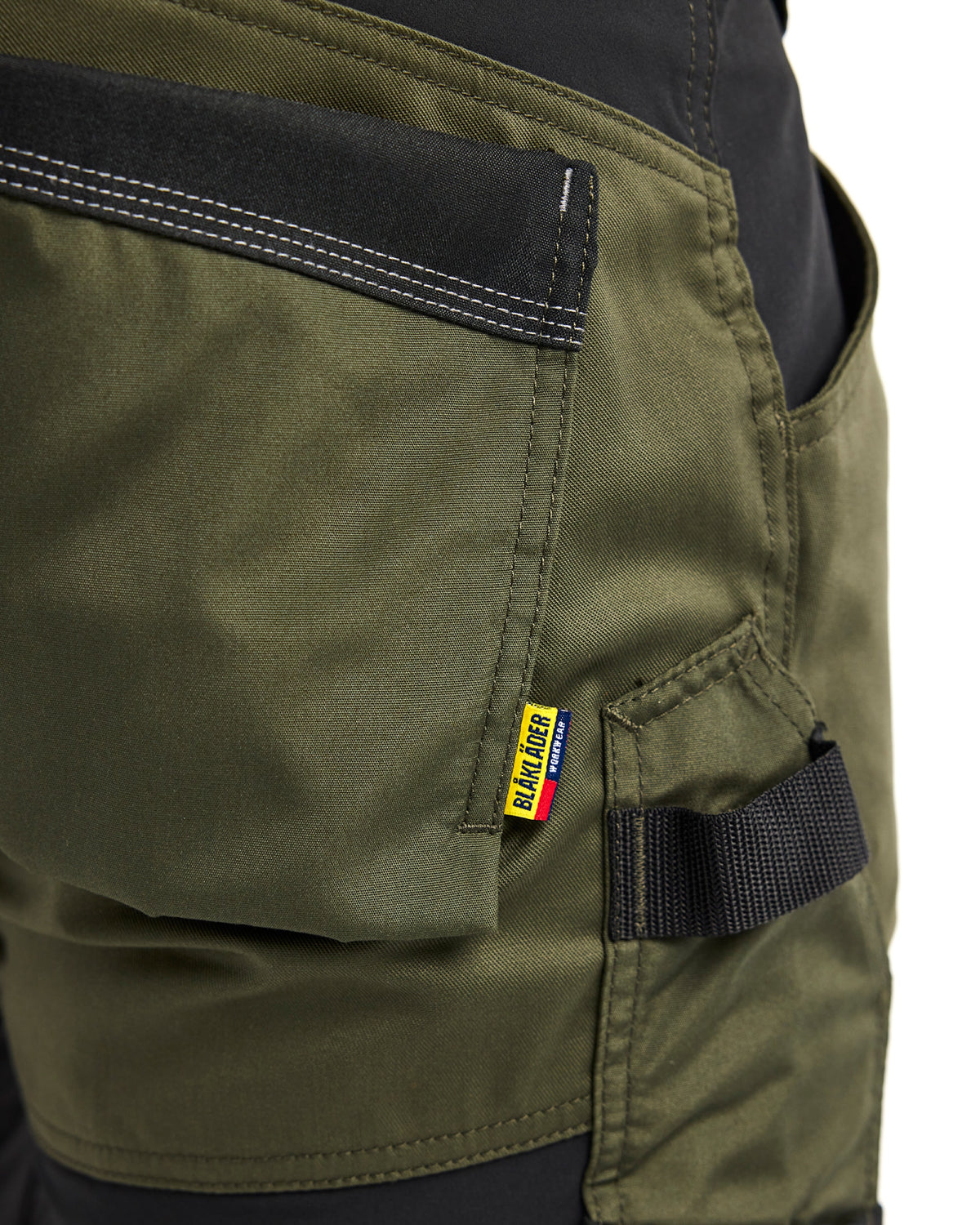 Blåkläder 1753 Arbeitsshorts – waldgrün/schwarz