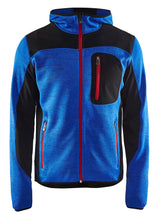 Blåkläder 4930 mit Softshell Strickjacke – kornblau/schwarz