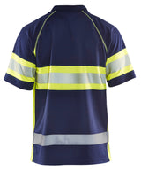 Blåkläder 3338 Warnschutz Polo-Shirt – marine/gelb