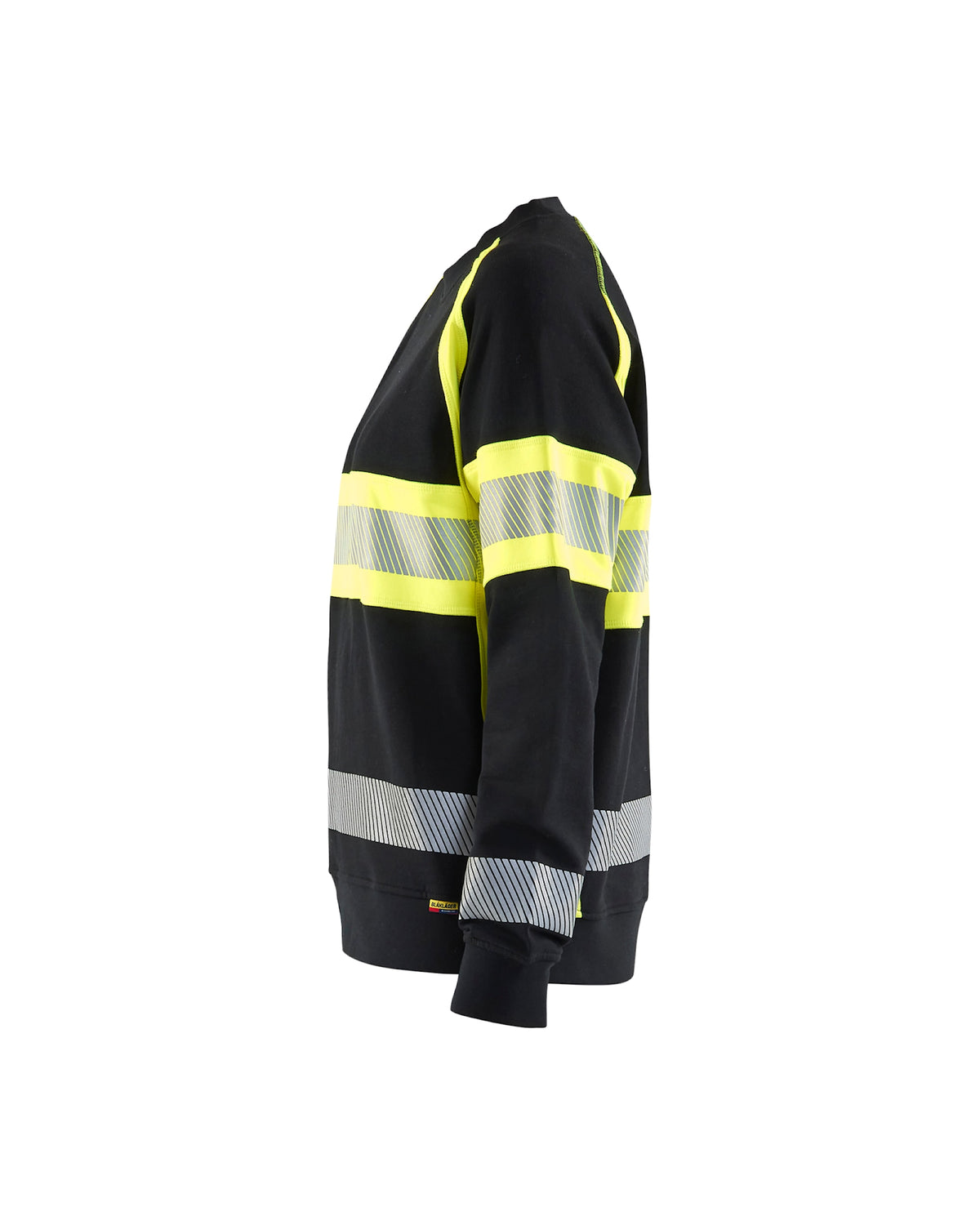 Blåkläder Damen 3409 Warnschutz Sweatshirt – schwarz/gelb