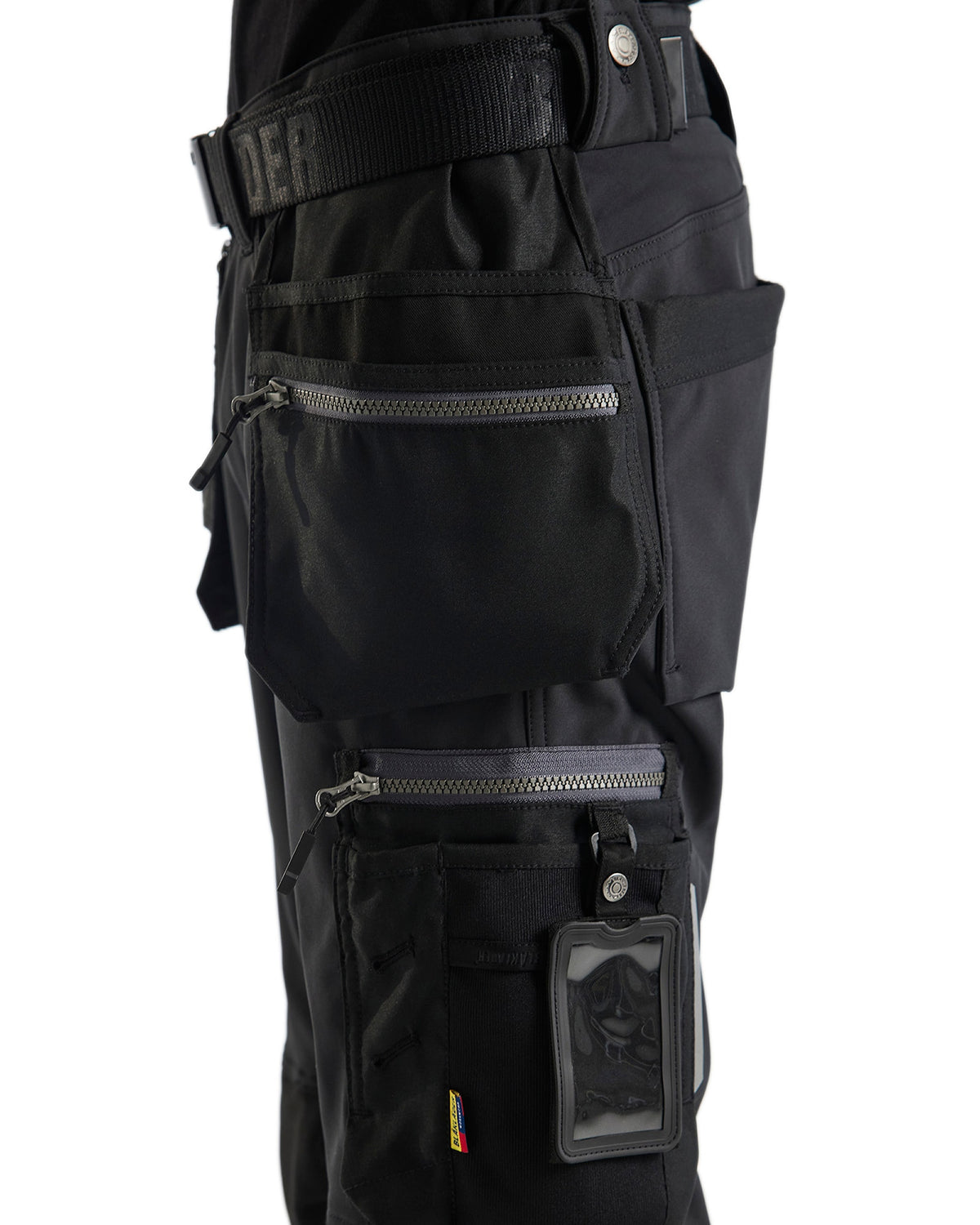 Blåkläder 1805 Softshell Arbeitshose schwarz – schwarz