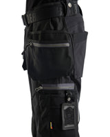Blåkläder 1805 Softshell Arbeitshose schwarz – schwarz