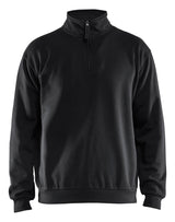 Blåkläder 3587 Zip-Sweatshirt – schwarz