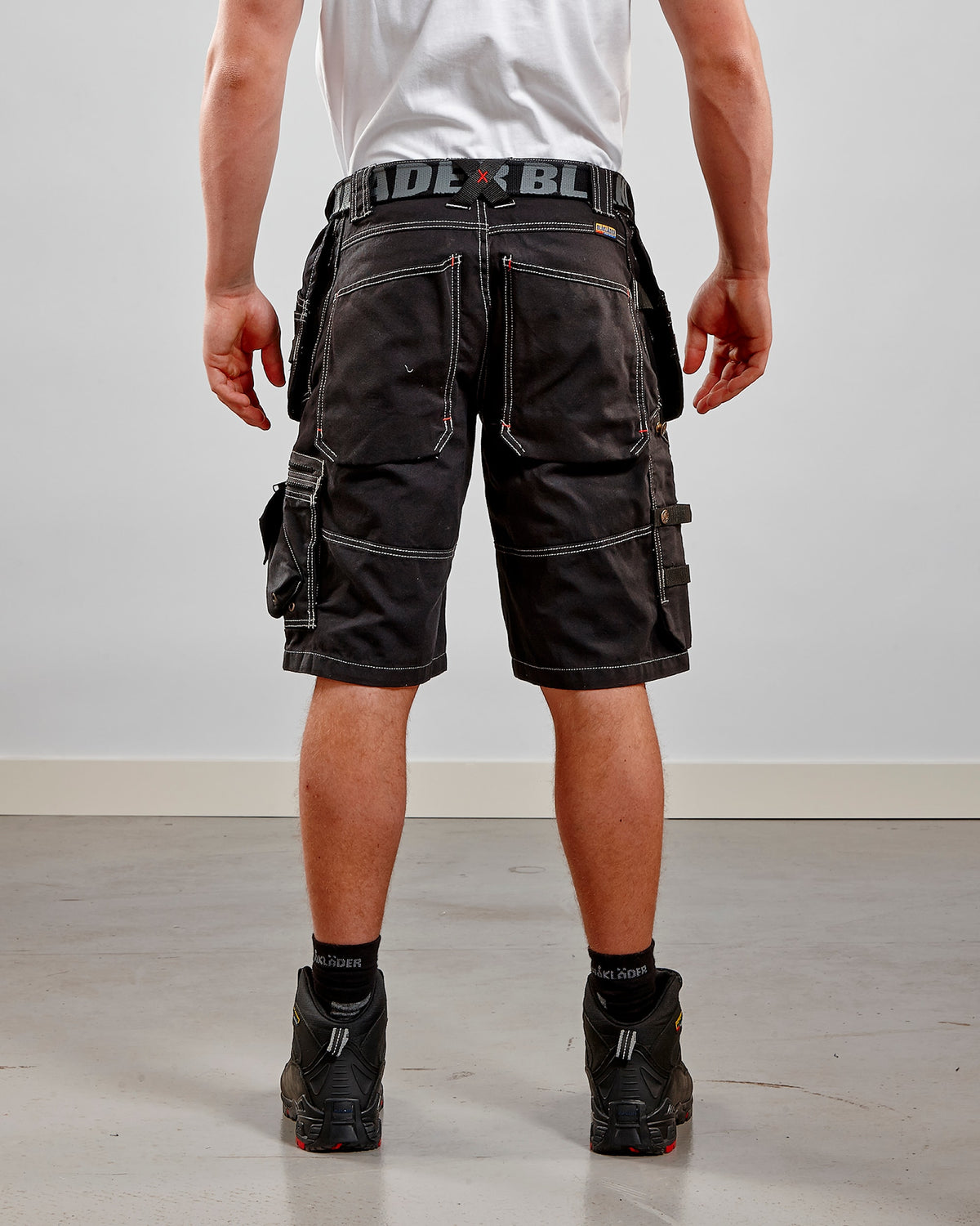 Blåkläder X1500 Handwerker-Shorts schwarz – schwarz