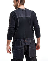 Blåkläder 3100 Montageweste mit Mesh schwarz – schwarz
