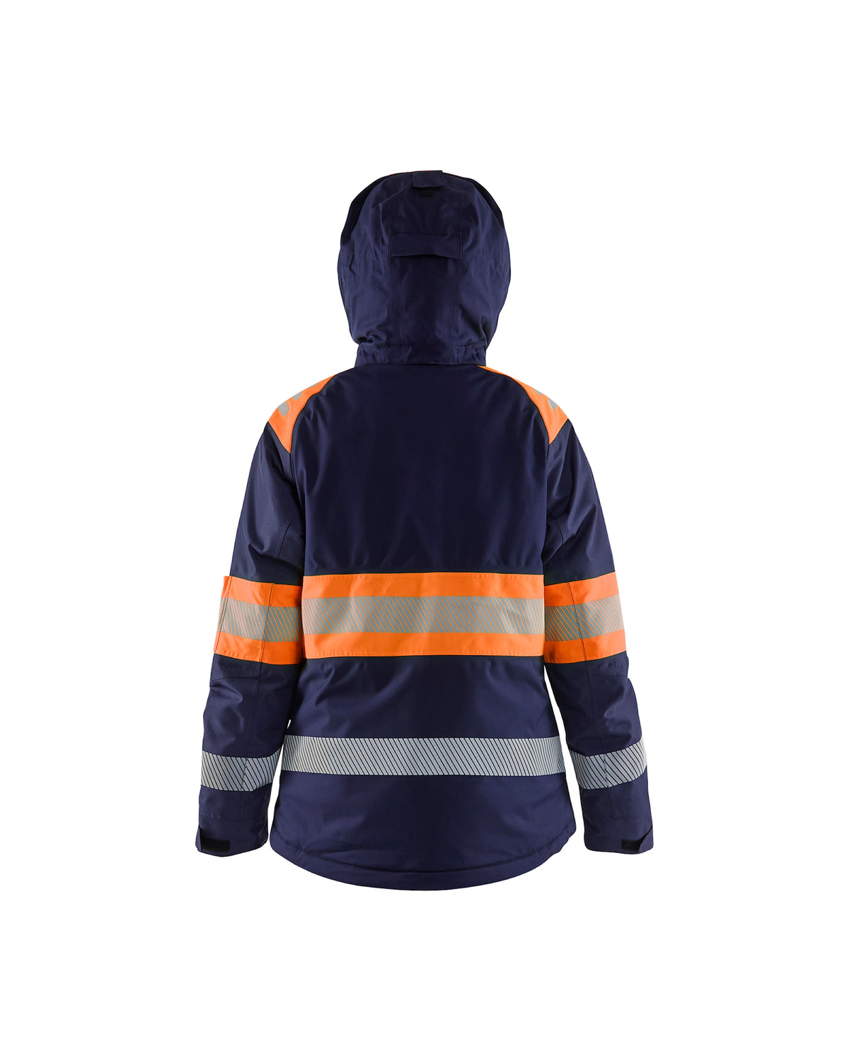 Blåkläder Damen 4470 Warnschutz Winterjacke Kl 1 – marine/orange