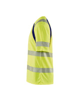 Blåkläder 3397 Warnschutz T-Shirt m. UV-Schutz – gelb/marine
