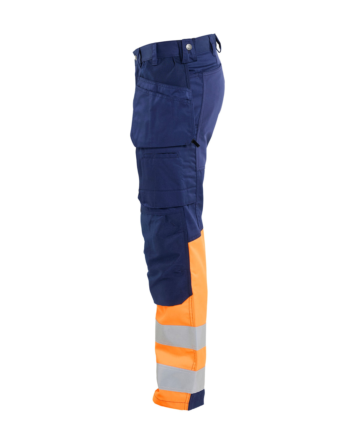 Blåkläder 1558 Warnschutz Stretch Handwerkerhose – marine/orange
