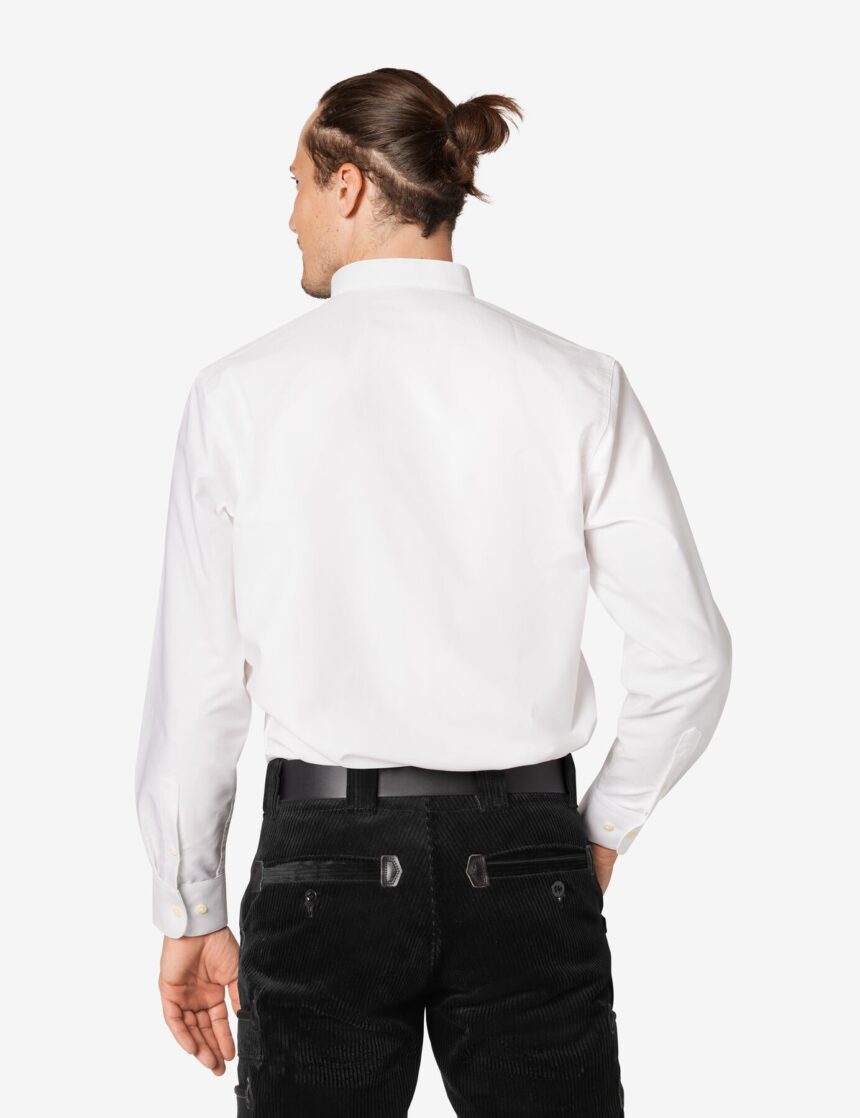 Staude Zunfthemd Langarm "BEN" - FHB® weiß