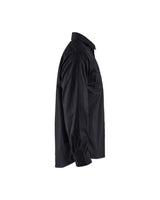 Blåkläder 3297 langarm Baumwoll-Arbeitshemd – schwarz