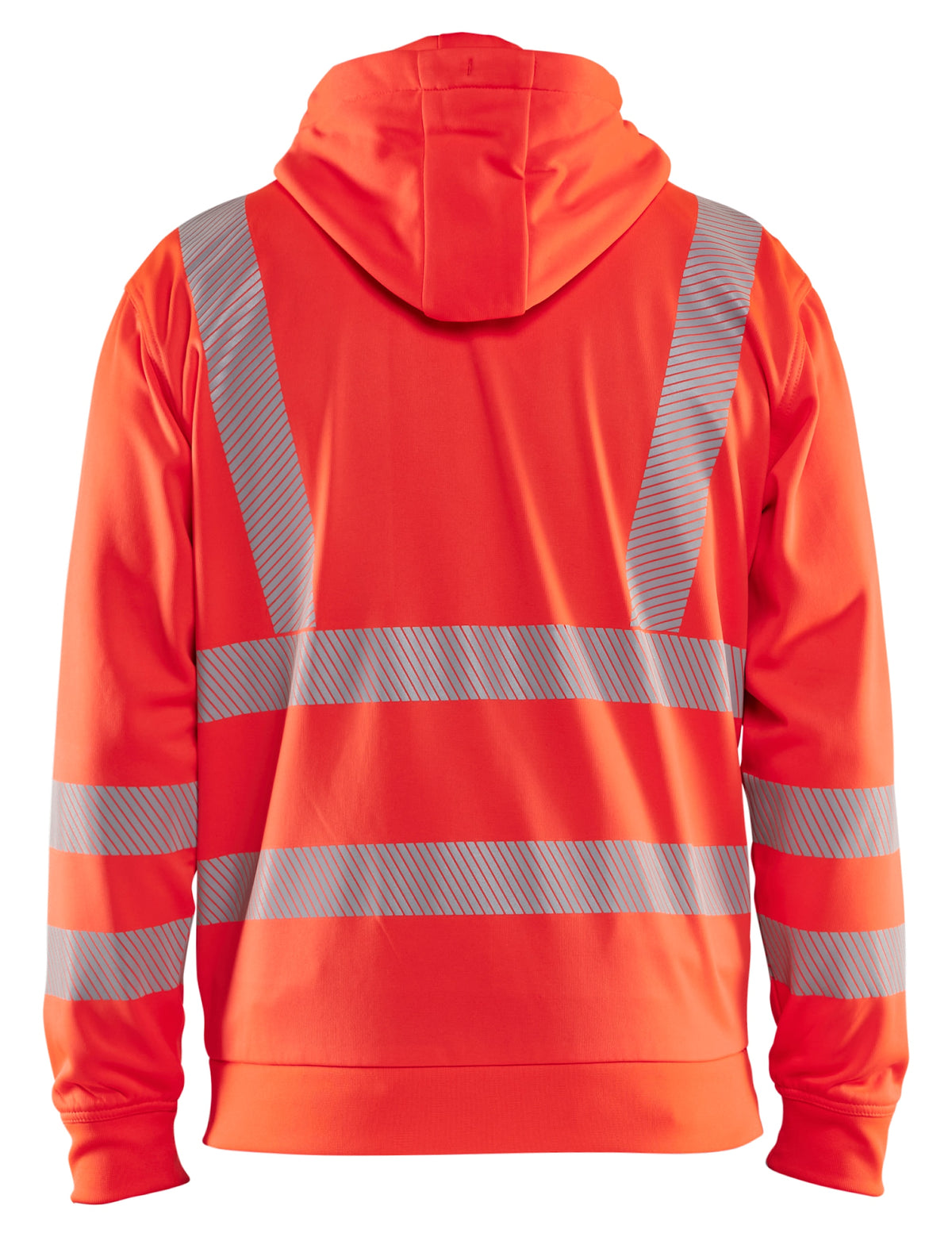 Blåkläder Kl. 3 3565 Warnschutz Kapuzen-Sweatjacke – rot