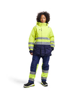 Blåkläder Damen 4472 Warnschutz Winterparka – gelb/marine