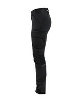 Blåkläder Damen 7122 Stretch Servicehose – schwarz/dunkelgrau