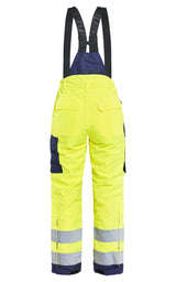 Blåkläder Damen 7885 Warnschutz-Winterhose – gelb/marine
