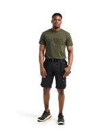 Blåkläder Striker Stretch Shorts – schwarz/schwarz