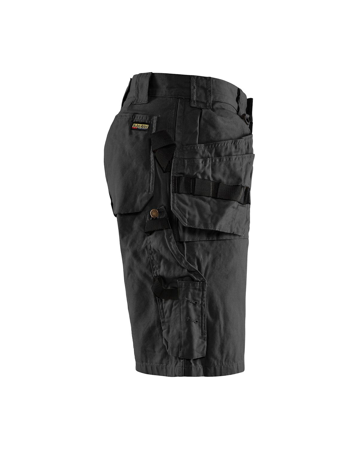Blåkläder 1534 Canvas Handwerker-Shorts – schwarz