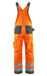 Blåkläder 2660 Warnschutz Latzhose – orange/mittelgrau